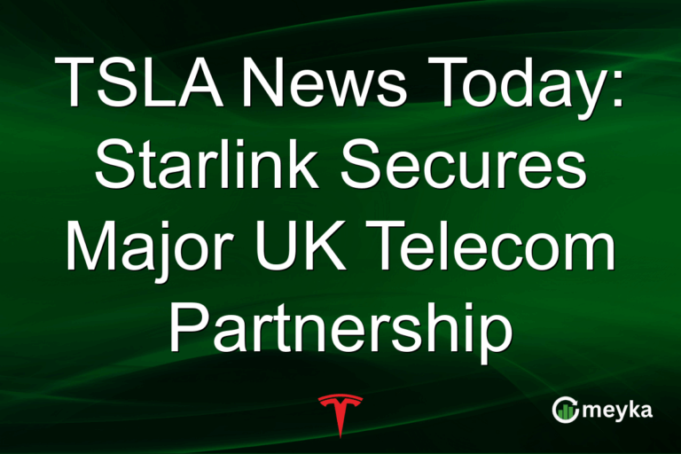 TSLA News Today: Starlink Secures Major UK Telecom Partnership