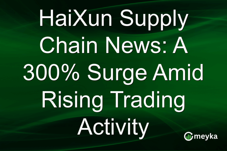 HaiXun Supply Chain News: A 300% Surge Amid Rising Trading Activity
