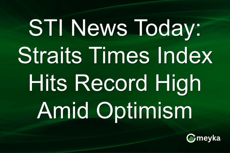 STI News Today: Straits Times Index Hits Record High Amid Optimism