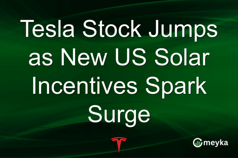 Tesla Stock Jumps as New US Solar Incentives Spark Surge