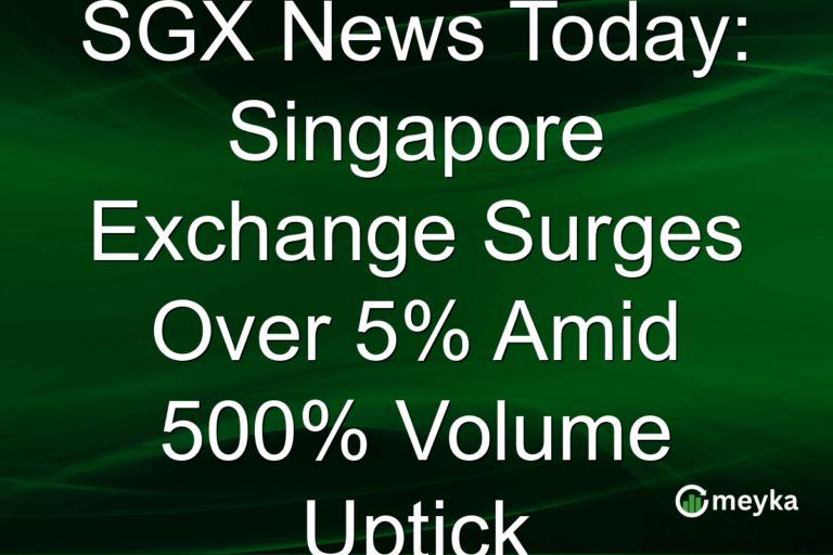 SGX News Today: Singapore Exchange Surges Over 5% Amid 500% Volume Uptick