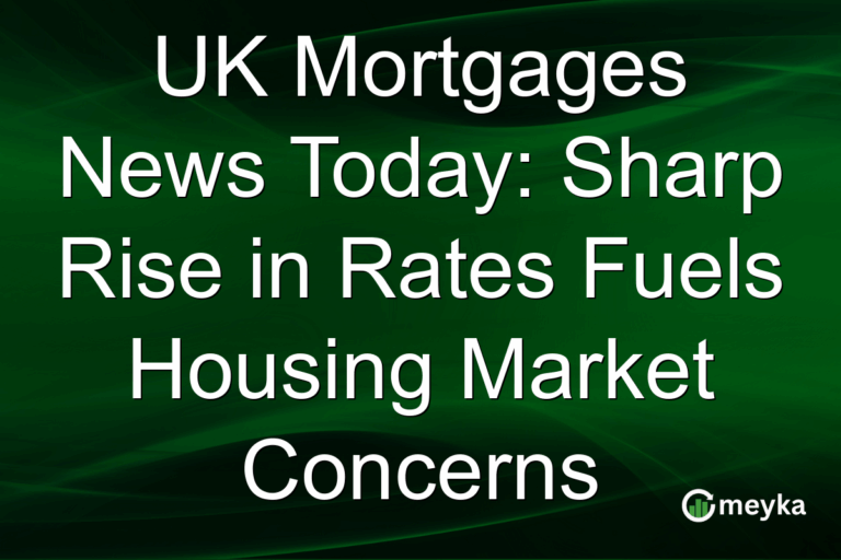 UK Mortgages News Today: Sharp Rise in Rates Fuels Housing Market Concerns
