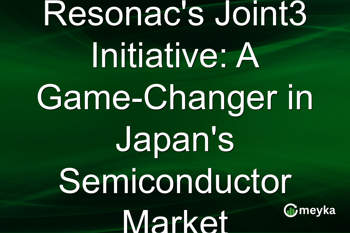 Resonac's Joint3 Initiative: A Game-Changer in Japan's Semiconductor Market