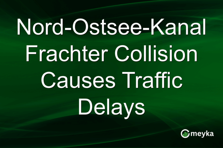Nord-Ostsee-Kanal Frachter Collision Causes Traffic Delays