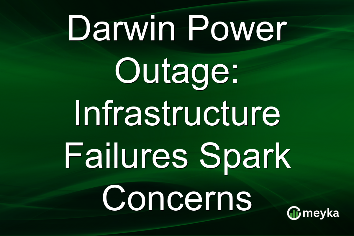 Darwin Power Outage: Infrastructure Failures Spark Concerns