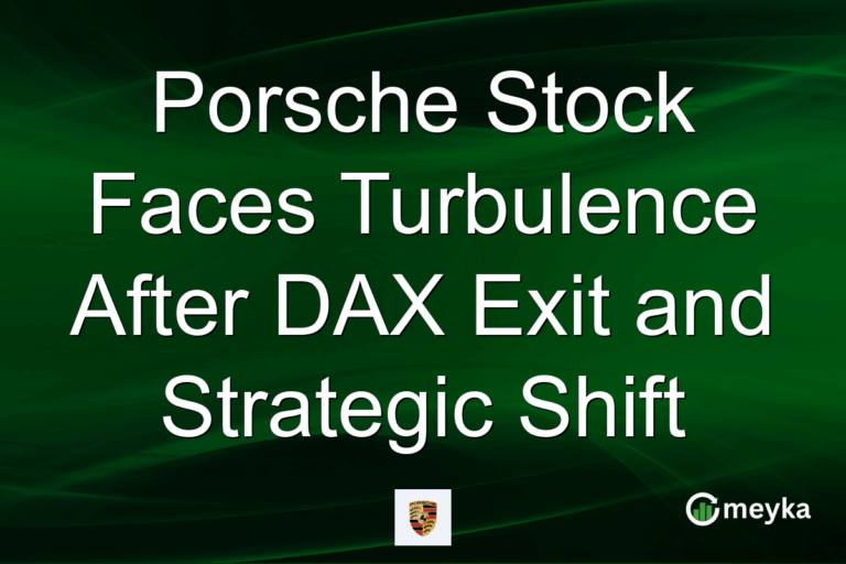 Porsche Stock Faces Turbulence After DAX Exit and Strategic Shift