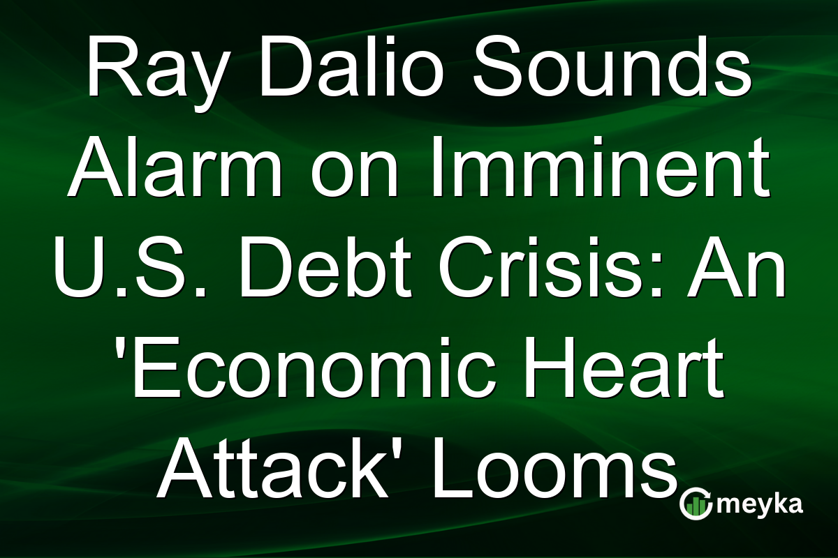 Ray Dalio Sounds Alarm on Imminent U.S. Debt Crisis: An 'Economic Heart Attack' Looms