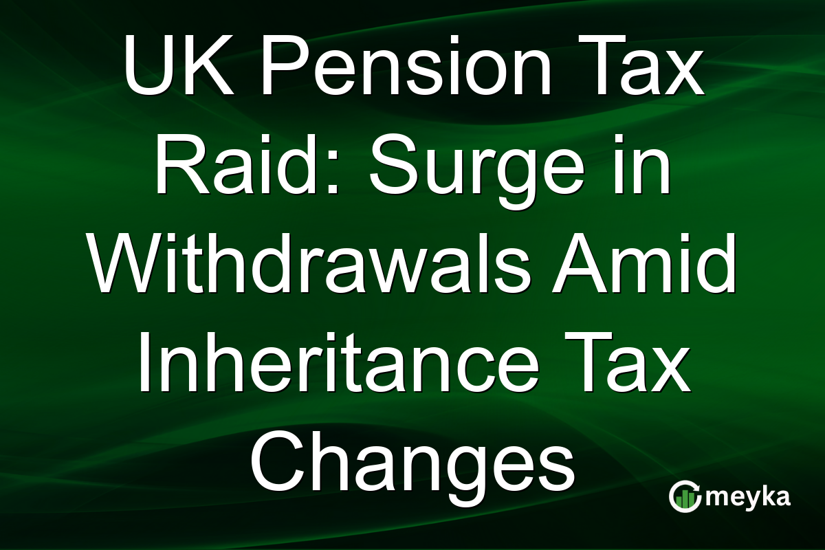UK Pension Tax Raid: Surge in Withdrawals Amid Inheritance Tax Changes