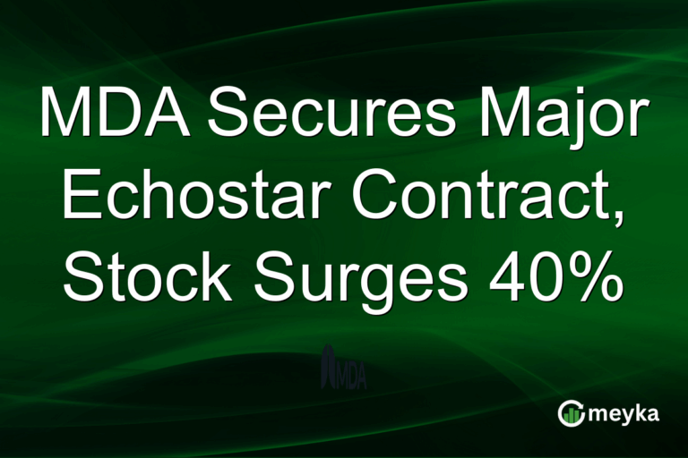 MDA Secures Major Echostar Contract, Stock Surges 40%