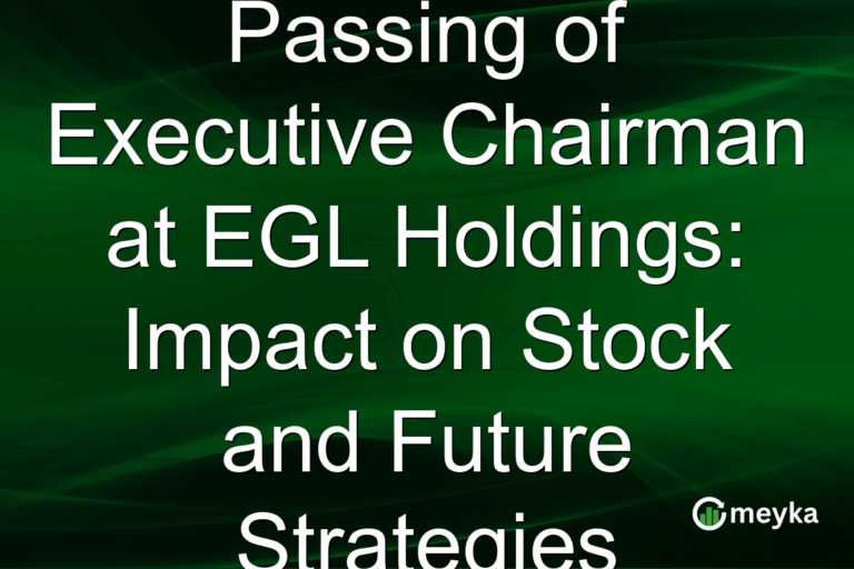 Passing of Executive Chairman at EGL Holdings: Impact on Stock and Future Strategies