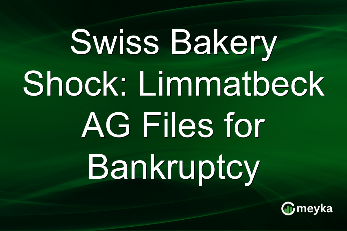 Swiss Bakery Shock: Limmatbeck AG Files for Bankruptcy