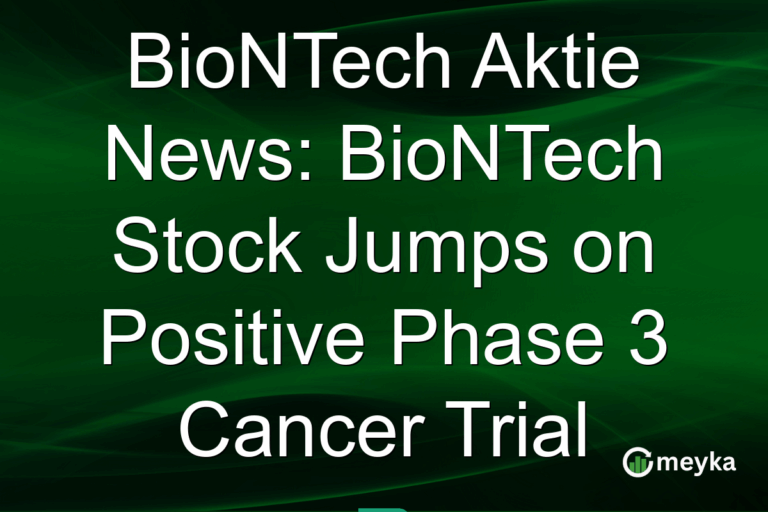 BioNTech Aktie News: BioNTech Stock Jumps on Positive Phase 3 Cancer Trial