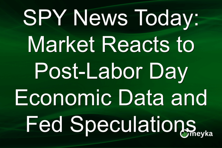 SPY News Today: Market Reacts to Post-Labor Day Economic Data and Fed Speculations