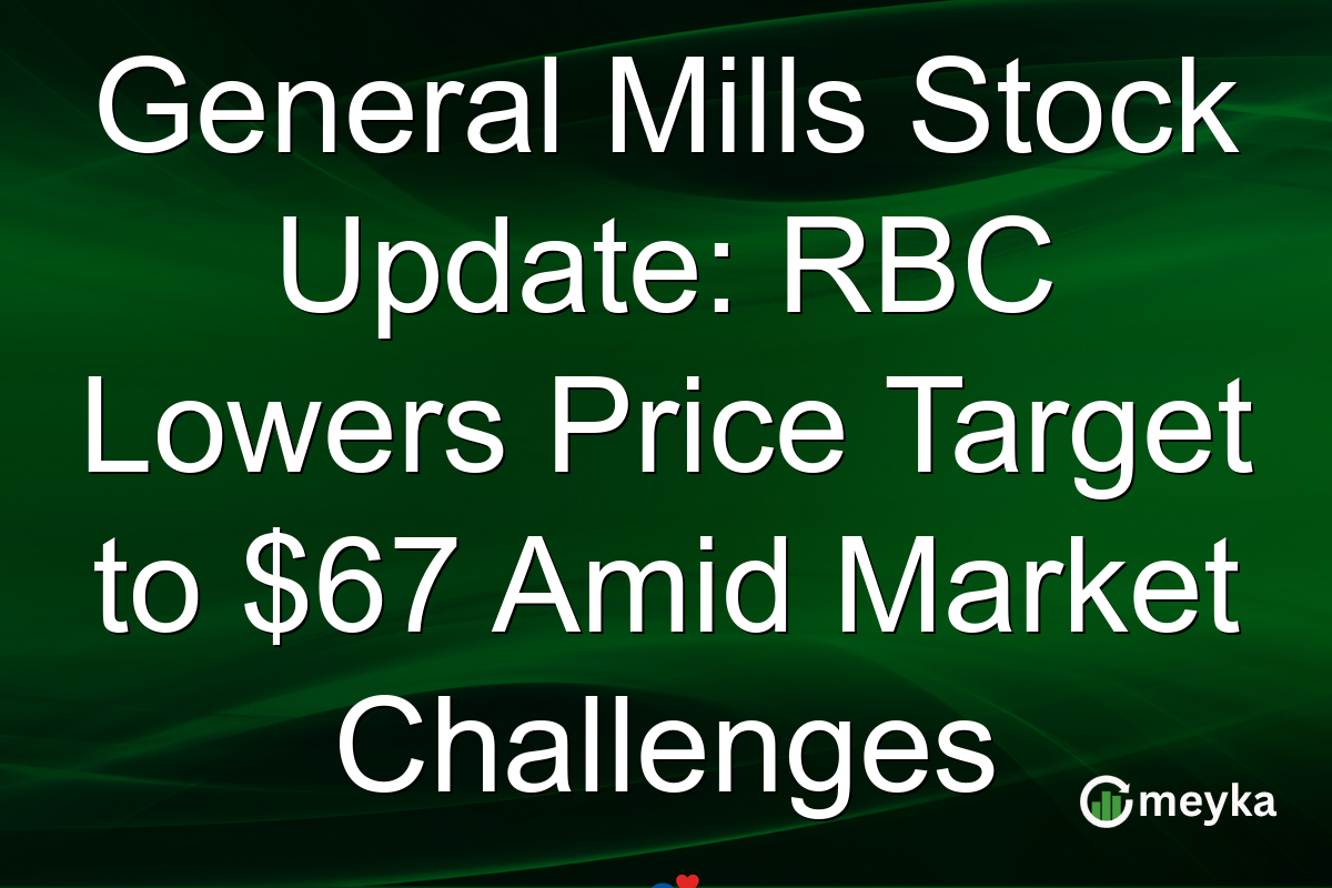General Mills Stock Update: RBC Lowers Price Target to $67 Amid Market Challenges