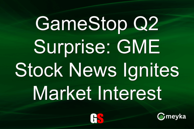 GameStop Q2 Surprise: GME Stock News Ignites Market Interest