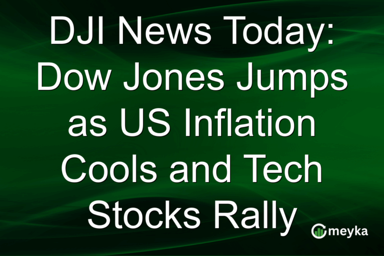 DJI News Today: Dow Jones Jumps as US Inflation Cools and Tech Stocks Rally