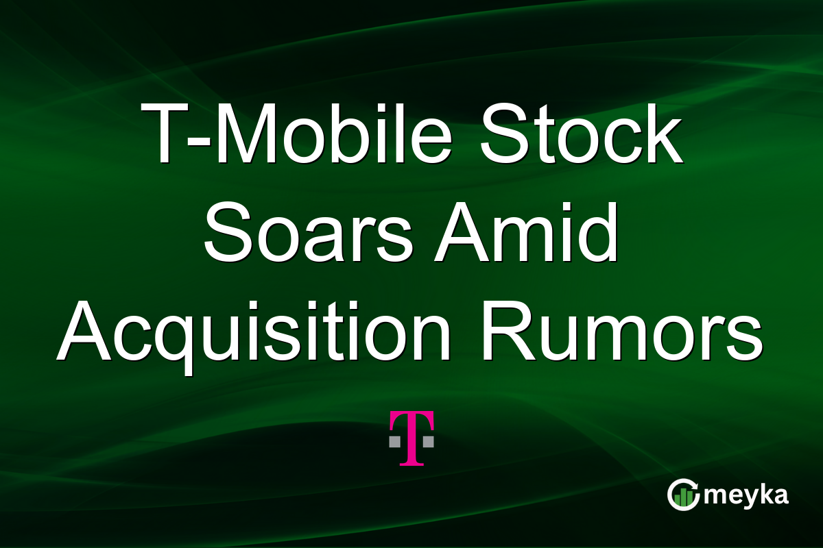 T-Mobile Stock Soars Amid Acquisition Rumors