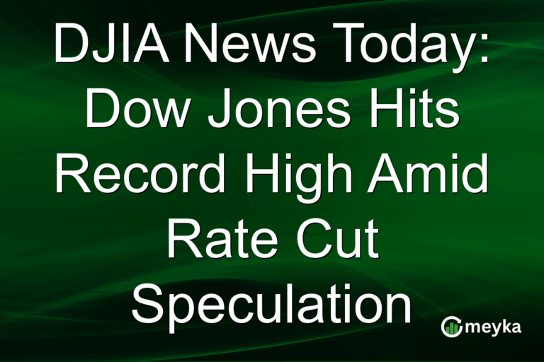 DJIA News Today: Dow Jones Hits Record High Amid Rate Cut Speculation