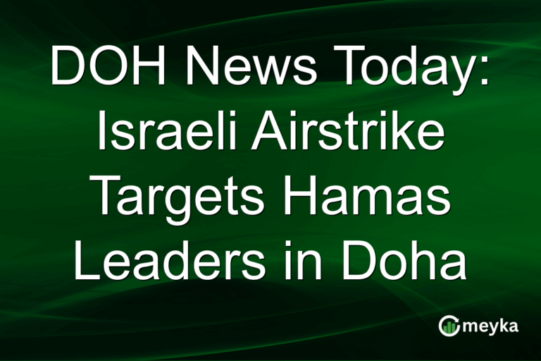 DOH News Today: Israeli Airstrike Targets Hamas Leaders in Doha