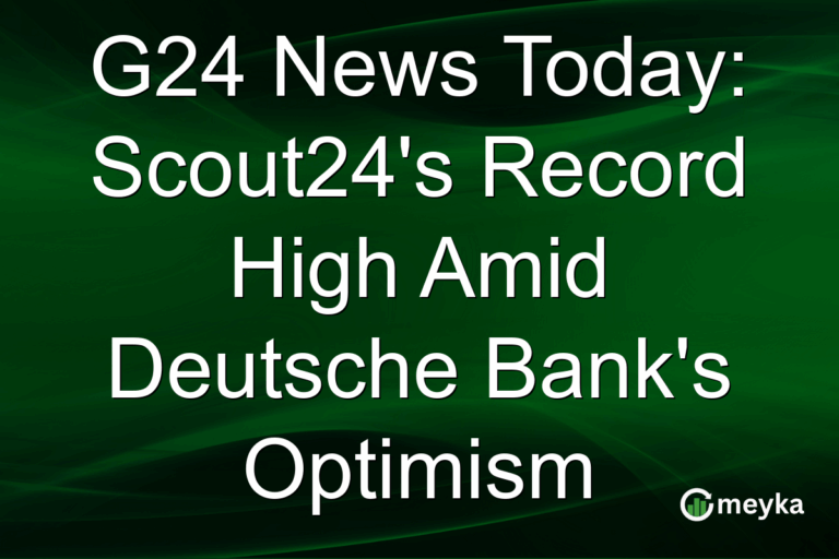 G24 News Today: Scout24's Record High Amid Deutsche Bank's Optimism