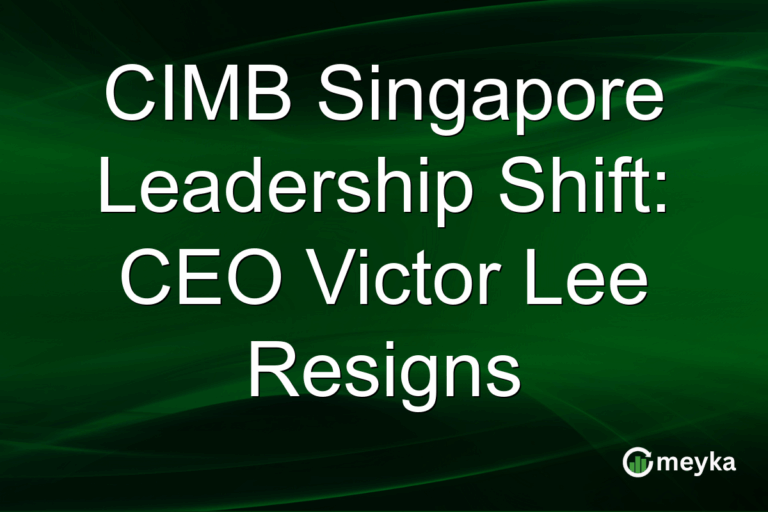 CIMB Singapore Leadership Shift: CEO Victor Lee Resigns
