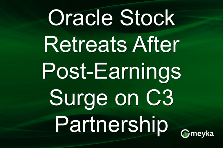 Oracle Stock Retreats After Post-Earnings Surge on C3 Partnership