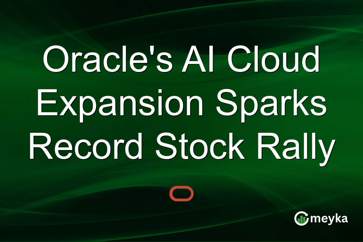Oracle's AI Cloud Expansion Sparks Record Stock Rally