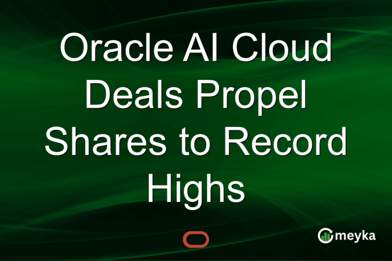 Oracle AI Cloud Deals Propel Shares to Record Highs