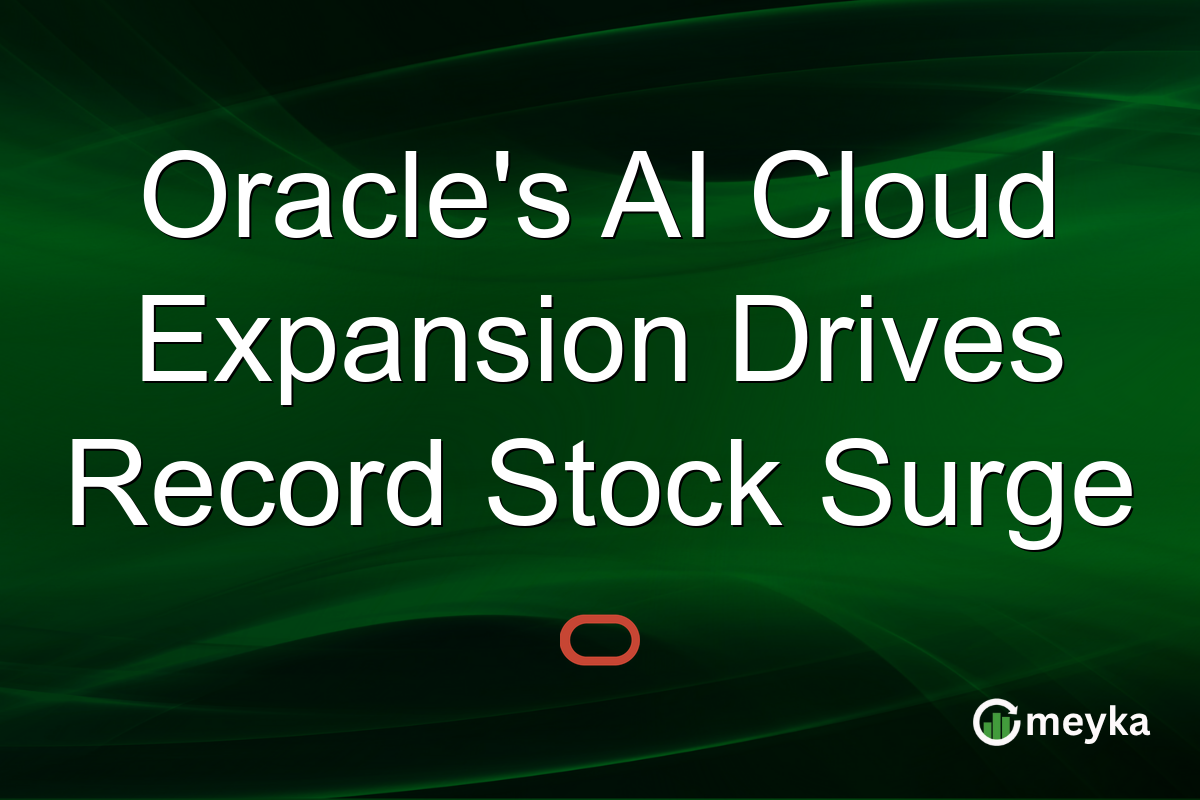 Oracle's AI Cloud Expansion Drives Record Stock Surge