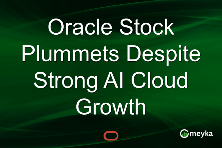 Oracle Stock Plummets Despite Strong AI Cloud Growth