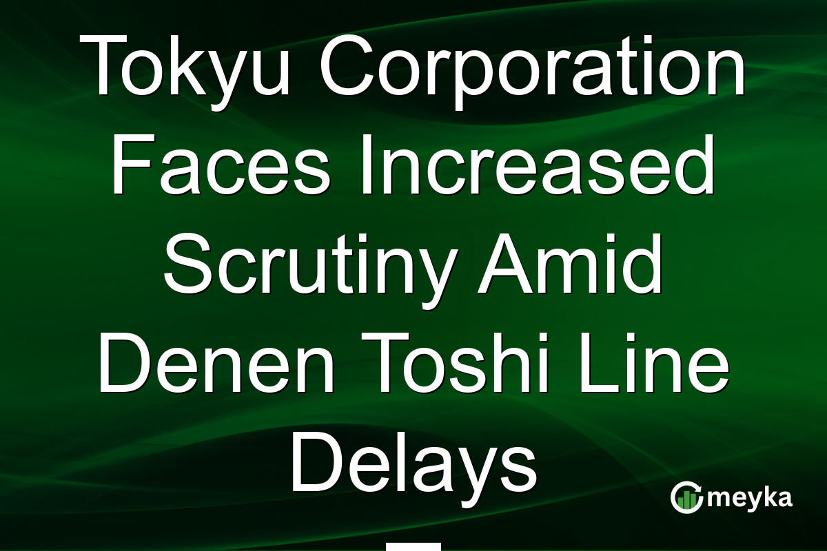 Tokyu Corporation Faces Increased Scrutiny Amid Denen Toshi Line Delays