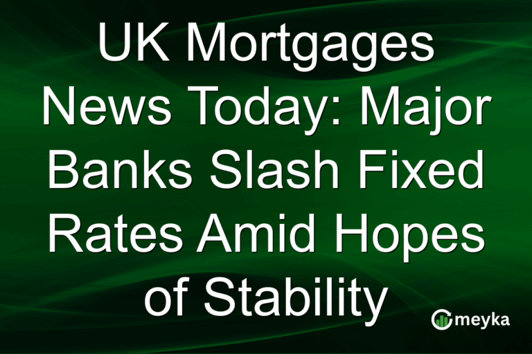 UK Mortgages News Today: Major Banks Slash Fixed Rates Amid Hopes of Stability