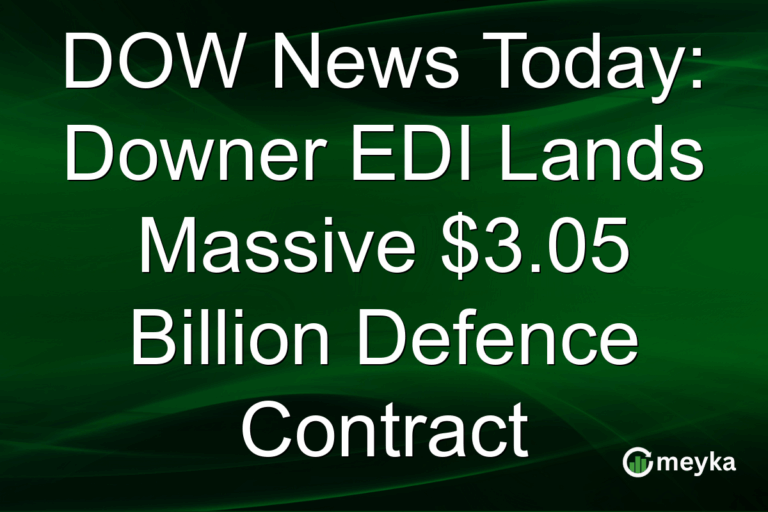 DOW News Today: Downer EDI Lands Massive $3.05 Billion Defence Contract