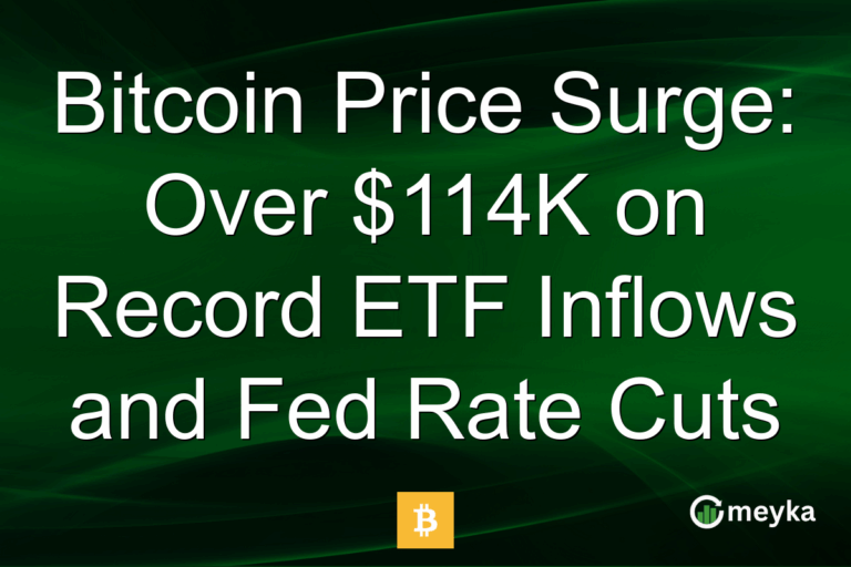 Bitcoin Price Surge: Over $114K on Record ETF Inflows and Fed Rate Cuts
