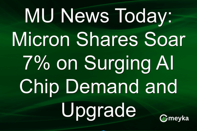 MU News Today: Micron Shares Soar 7% on Surging AI Chip Demand and Upgrade