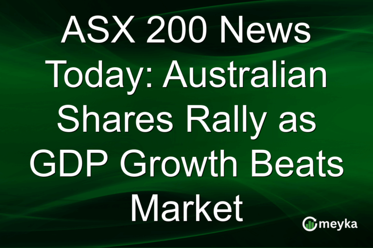 ASX 200 News Today: Australian Shares Rally as GDP Growth Beats Market