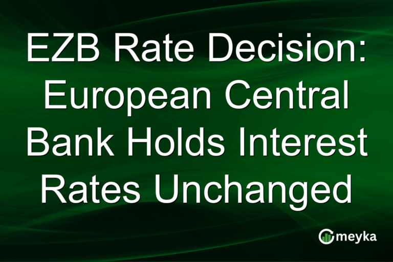 EZB Rate Decision: European Central Bank Holds Interest Rates Unchanged