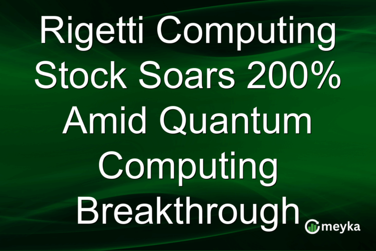 Rigetti Computing Stock Soars 200% Amid Quantum Computing Breakthrough