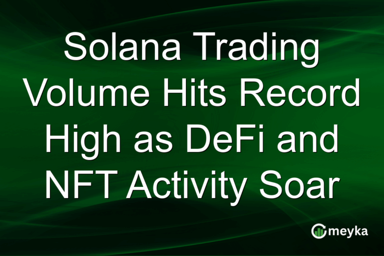 Solana Trading Volume Hits Record High as DeFi and NFT Activity Soar