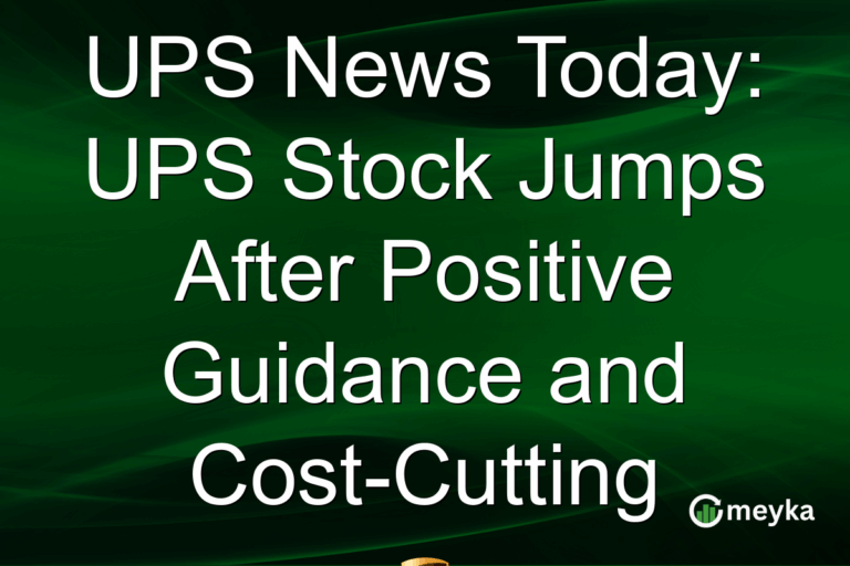 UPS News Today: UPS Stock Jumps After Positive Guidance and Cost-Cutting