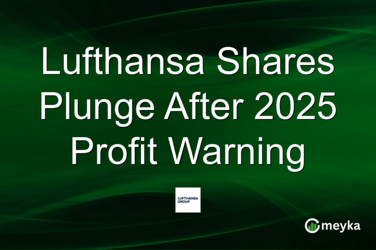 Lufthansa Shares Plunge After 2025 Profit Warning