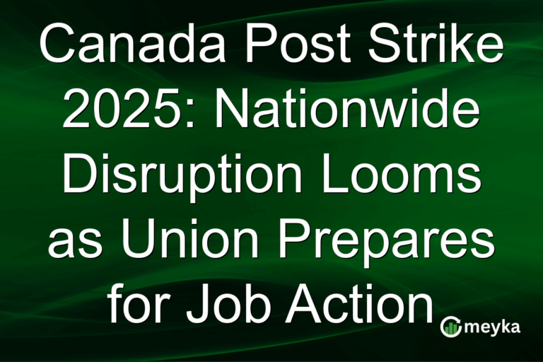Canada Post Strike 2025: Nationwide Disruption Looms as Union Prepares for Job Action