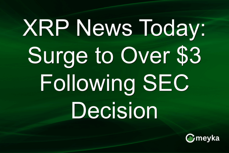 XRP News Today: Surge to Over $3 Following SEC Decision