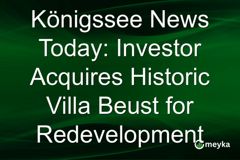 Königssee News Today: Investor Acquires Historic Villa Beust for Redevelopment