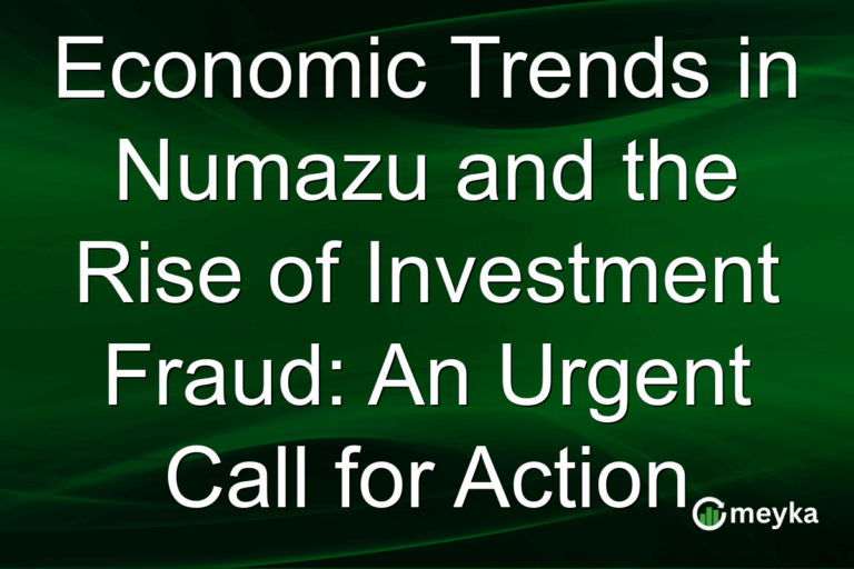 Economic Trends in Numazu and the Rise of Investment Fraud: An Urgent Call for Action