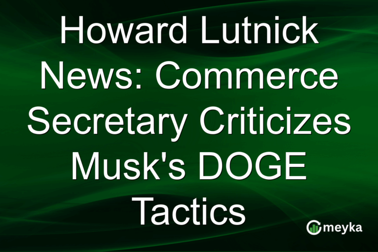 Howard Lutnick News: Commerce Secretary Criticizes Musk's DOGE Tactics