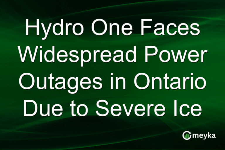 Hydro One Faces Widespread Power Outages in Ontario Due to Severe Ice