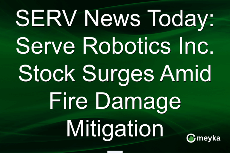 SERV News Today: Serve Robotics Inc. Stock Surges Amid Fire Damage Mitigation