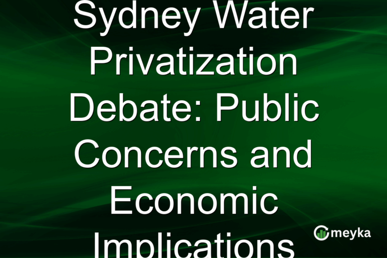 Sydney Water Privatization Debate: Public Concerns and Economic Implications