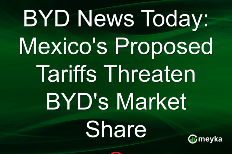 BYD News Today: Mexico's Proposed Tariffs Threaten BYD's Market Share